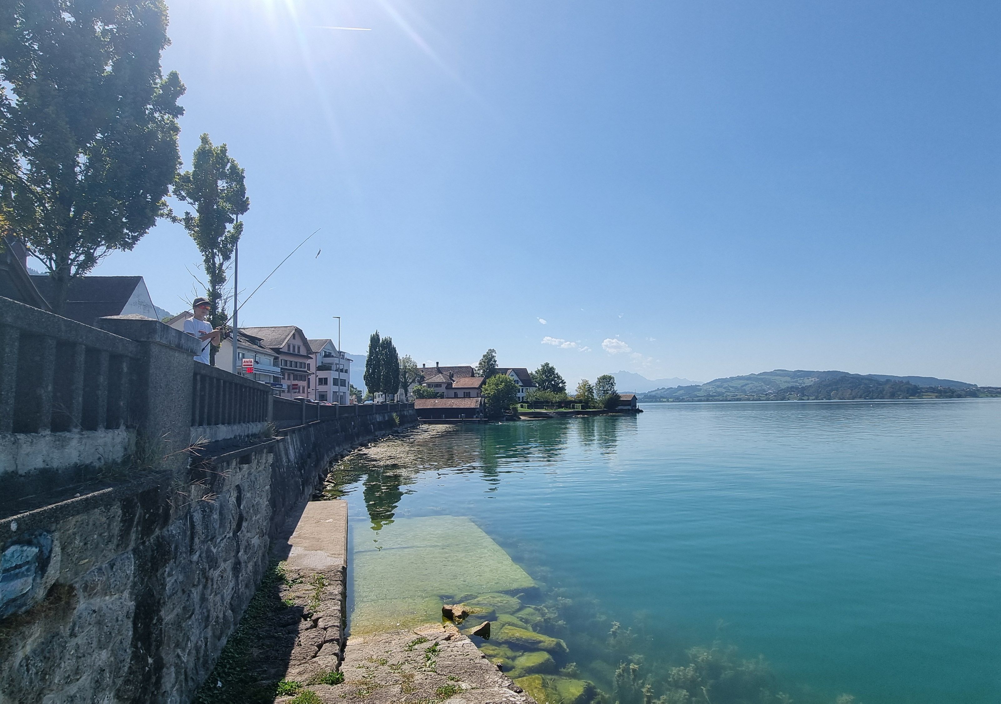 Sunset session on Lake Zug wrap-up