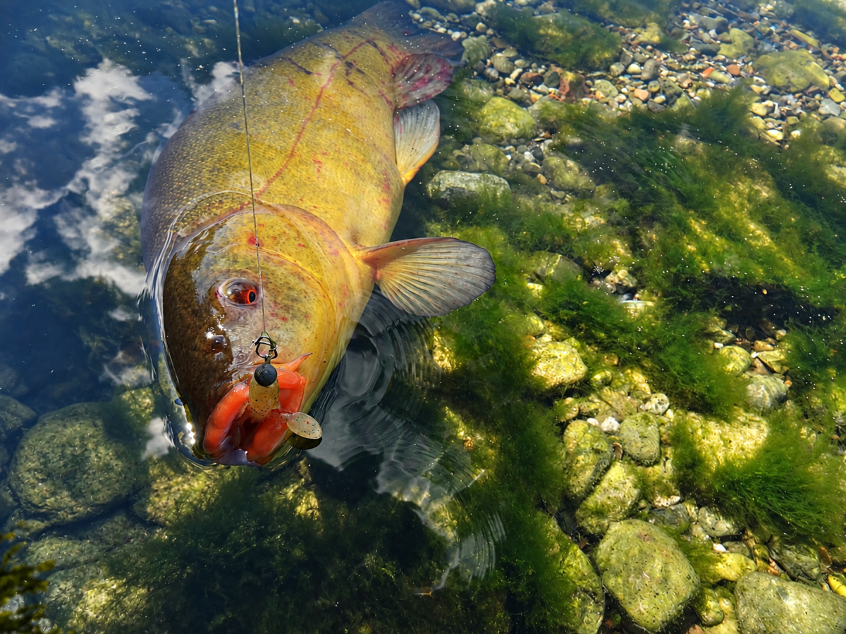Exact fishing spot on Lake Zug from the birthday fishing session